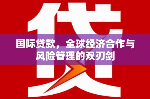 锡林郭勒国际贷款，全球经济合作与风险管理的双刃剑
