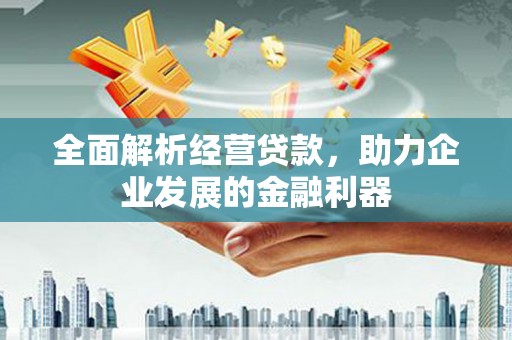 锡林郭勒全面解析经营贷款，助力企业发展的金融利器