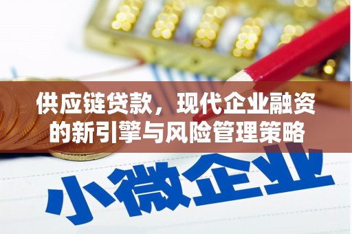 锡林郭勒供应链贷款，现代企业融资的新引擎与风险管理策略
