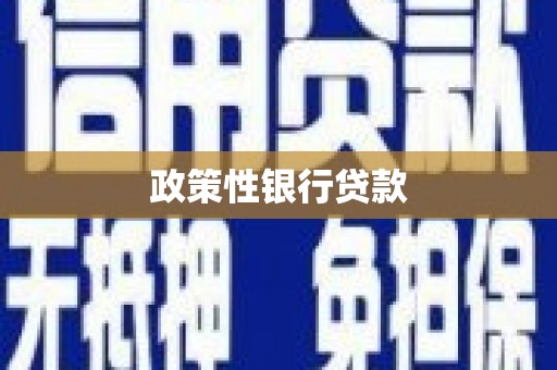 锡林郭勒政策性银行贷款