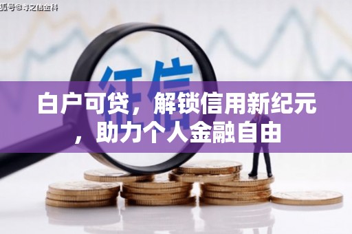 锡林郭勒白户可贷，解锁信用新纪元，助力个人金融自由