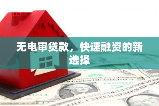锡林郭勒无电审贷款，快速融资的新选择