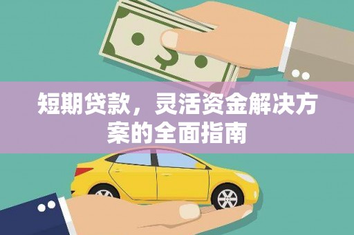 锡林郭勒短期贷款，灵活资金解决方案的全面指南