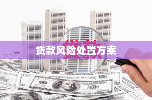 锡林郭勒贷款风险处置方案