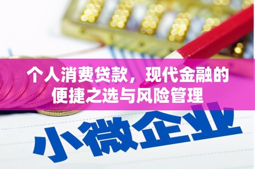 锡林郭勒个人消费贷款，现代金融的便捷之选与风险管理