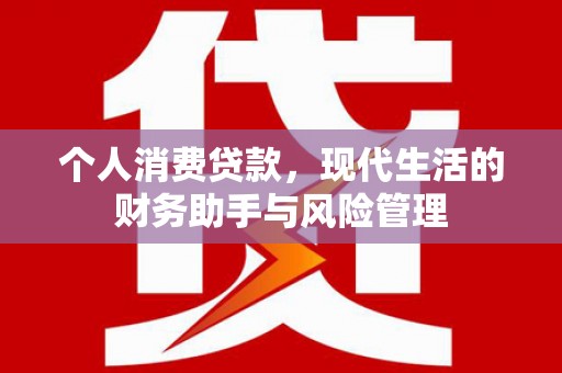 锡林郭勒个人消费贷款，现代生活的财务助手与风险管理