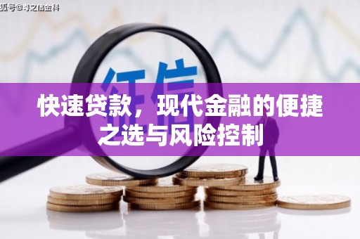 锡林郭勒快速贷款，现代金融的便捷之选与风险控制