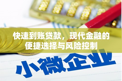锡林郭勒快速到账贷款，现代金融的便捷选择与风险控制