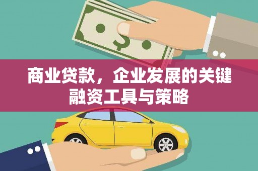 锡林郭勒商业贷款，企业发展的关键融资工具与策略