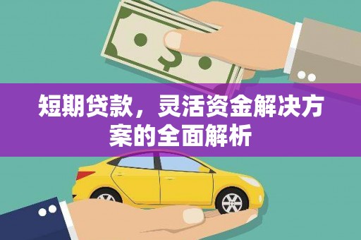 锡林郭勒短期贷款，灵活资金解决方案的全面解析
