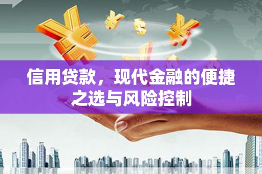 锡林郭勒信用贷款，现代金融的便捷之选与风险控制