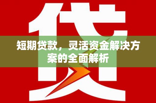 锡林郭勒短期贷款，灵活资金解决方案的全面解析