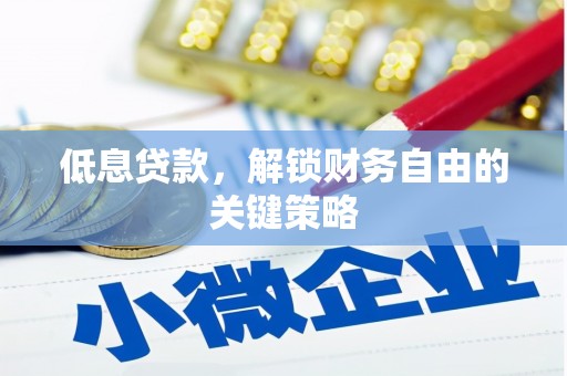 锡林郭勒低息贷款，解锁财务自由的关键策略