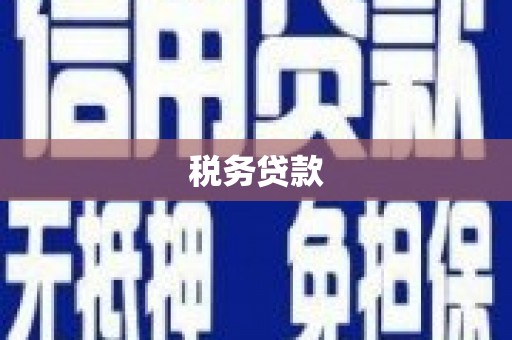 锡林郭勒税务贷款