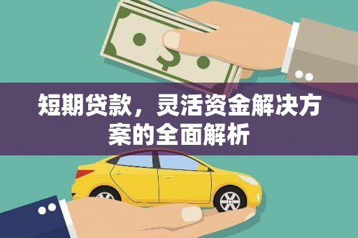 锡林郭勒短期贷款，灵活资金解决方案的全面解析