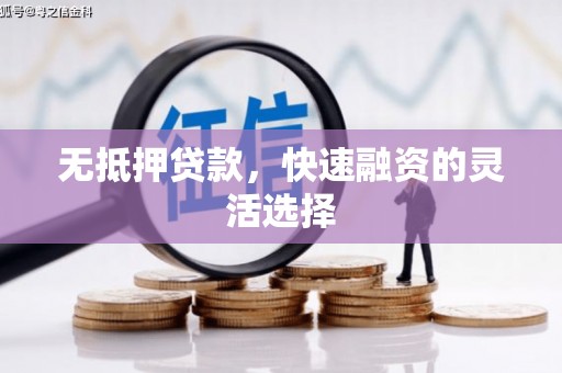 锡林郭勒无抵押贷款，快速融资的灵活选择
