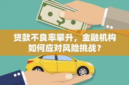 锡林郭勒贷款不良率攀升，金融机构如何应对风险挑战？