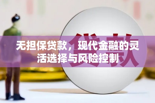 锡林郭勒无担保贷款，现代金融的灵活选择与风险控制