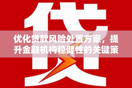锡林郭勒优化贷款风险处置方案，提升金融机构稳健性的关键策略