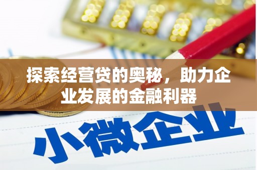 锡林郭勒探索经营贷的奥秘，助力企业发展的金融利器