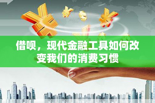 锡林郭勒借呗，现代金融工具如何改变我们的消费习惯