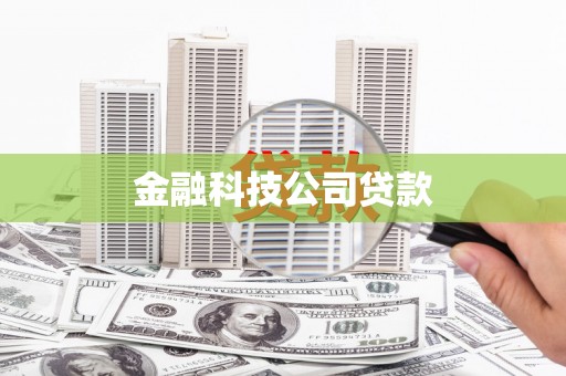 锡林郭勒金融科技公司贷款